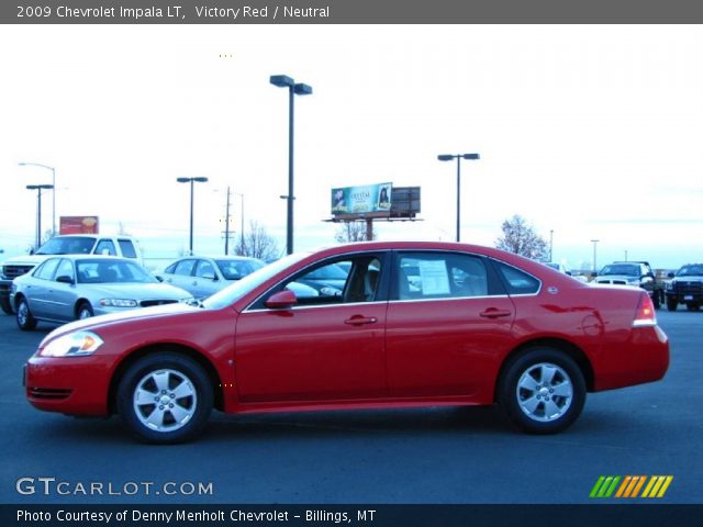 2009 Chevrolet Impala LT in Victory Red