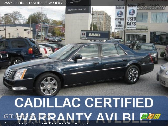 2007 Cadillac DTS Sedan in Blue Chip