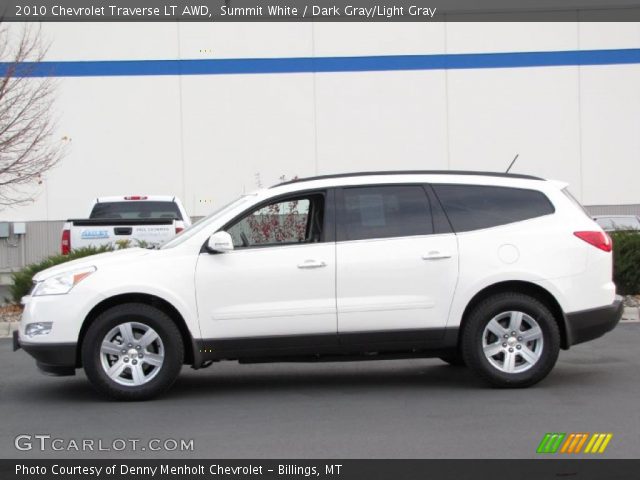 2010 Chevrolet Traverse LT AWD in Summit White