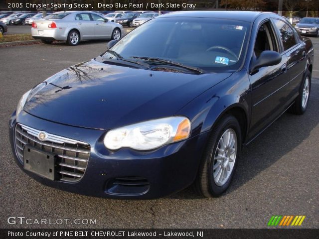 2005 Chrysler Sebring Sedan in Deep Blue Pearl