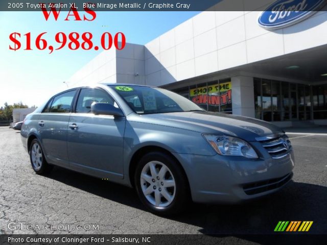 2005 Toyota Avalon XL in Blue Mirage Metallic