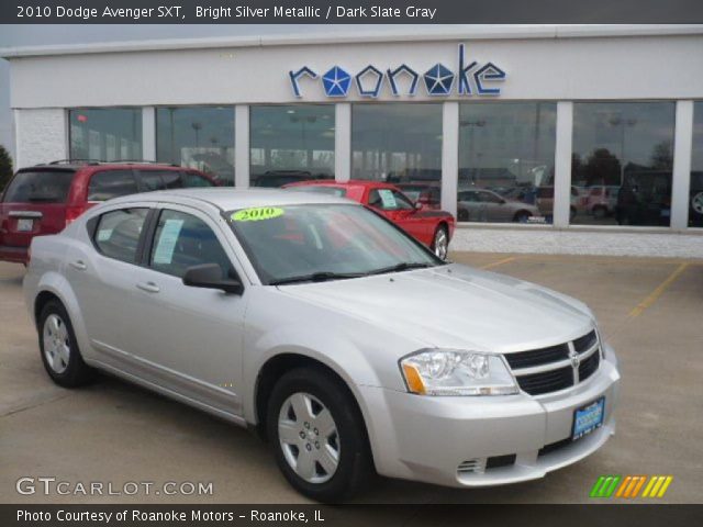 2010 Dodge Avenger SXT in Bright Silver Metallic