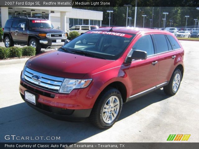 2007 Ford Edge SE in Redfire Metallic