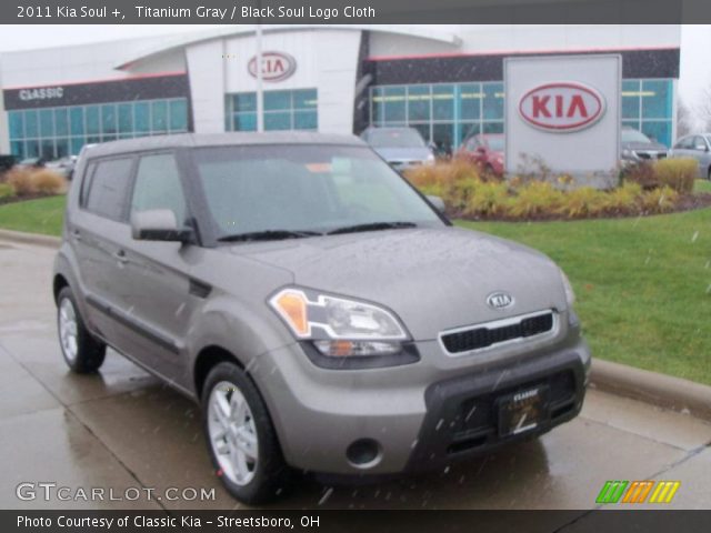 2011 Kia Soul + in Titanium Gray