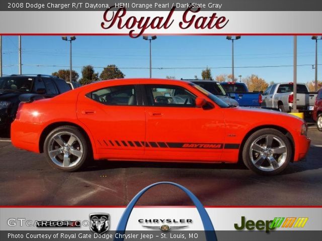 2008 Dodge Charger R/T Daytona in HEMI Orange Pearl