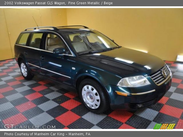 2002 Volkswagen Passat GLS Wagon in Pine Green Metallic
