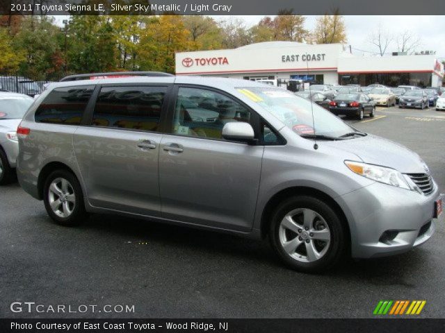 2011 Toyota Sienna LE in Silver Sky Metallic