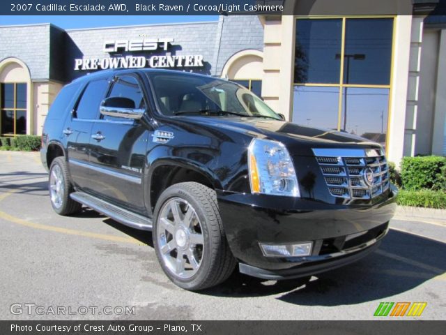 2007 Cadillac Escalade AWD in Black Raven