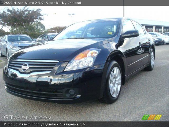 2009 Nissan Altima 2.5 S in Super Black