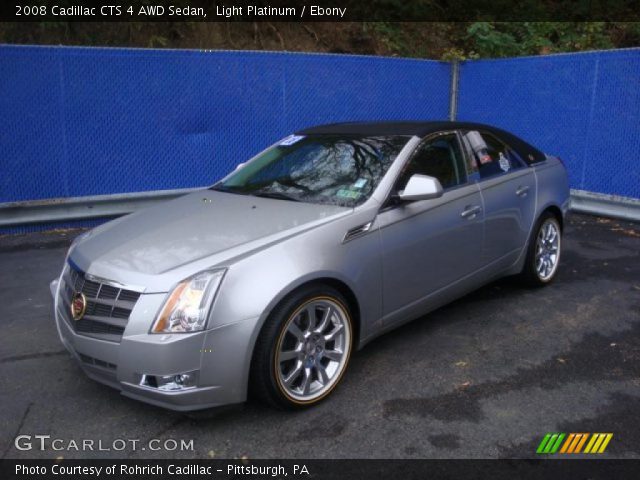 2008 Cadillac CTS 4 AWD Sedan in Light Platinum