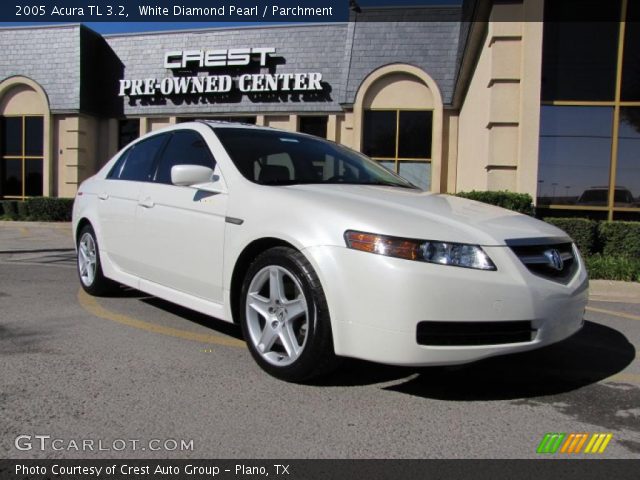 2005 Acura TL 3.2 in White Diamond Pearl