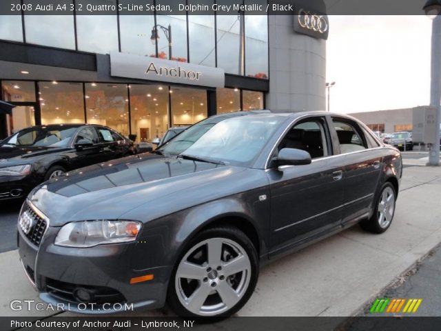 2008 Audi A4 3.2 Quattro S-Line Sedan in Dolphin Grey Metallic