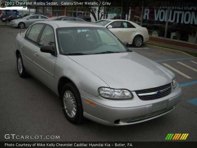 2001 Chevrolet Malibu Sedan in Galaxy Silver Metallic