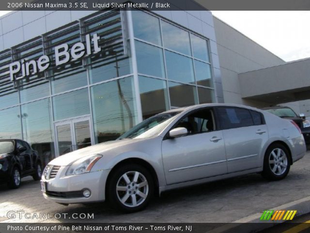 2006 Nissan Maxima 3.5 SE in Liquid Silver Metallic