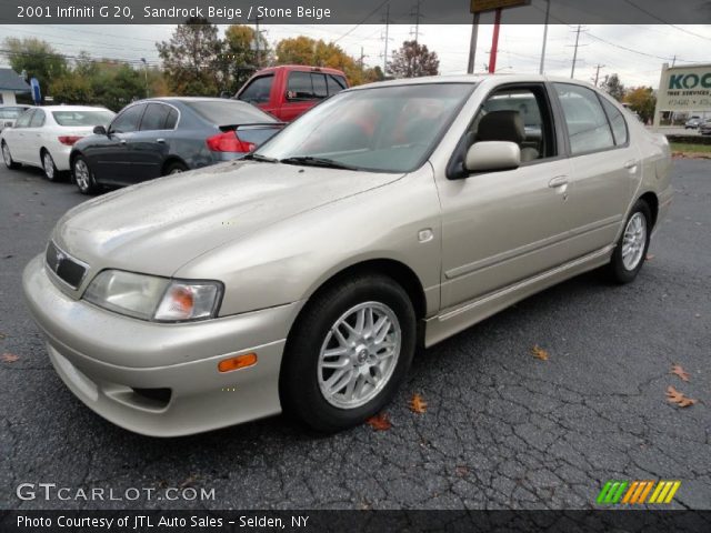 2001 Infiniti G 20 in Sandrock Beige