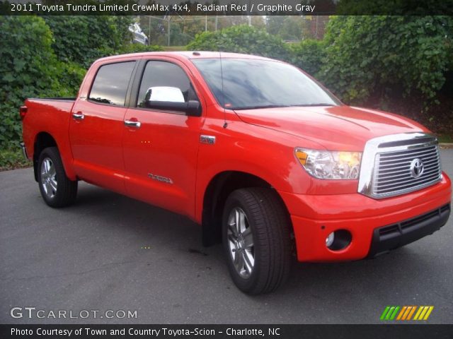 2011 Toyota Tundra Limited CrewMax 4x4 in Radiant Red