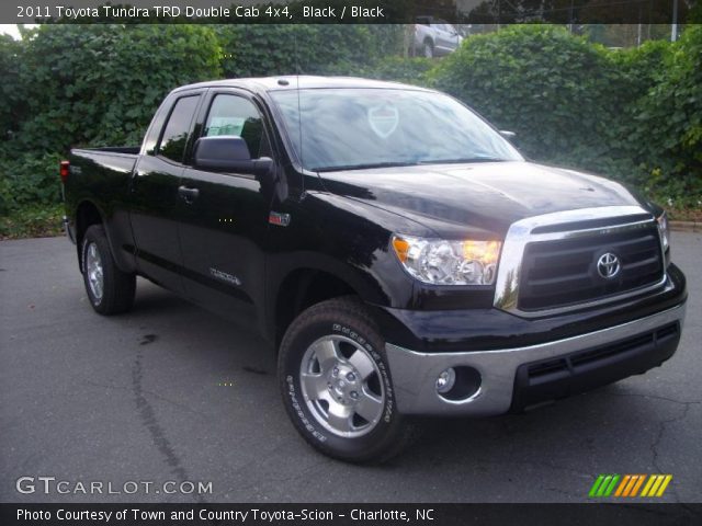 2011 Toyota Tundra TRD Double Cab 4x4 in Black