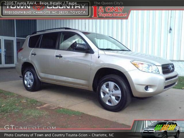 2006 Toyota RAV4  in Beige Metallic