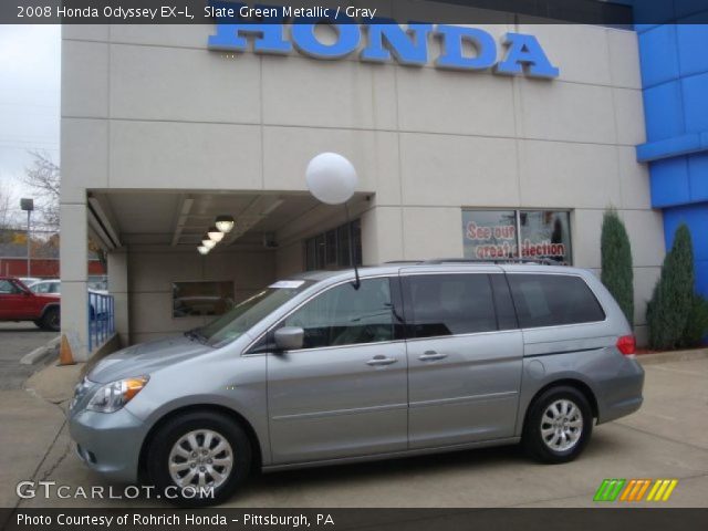 2008 Honda Odyssey EX-L in Slate Green Metallic
