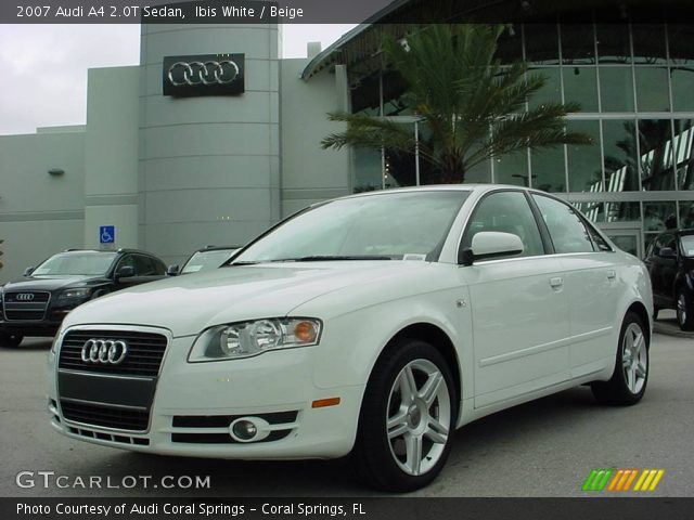 2007 Audi A4 2.0T Sedan in Ibis White