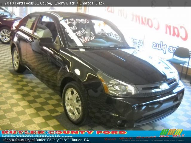 2010 Ford Focus SE Coupe in Ebony Black