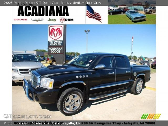 2006 Dodge Dakota SLT Quad Cab in Black