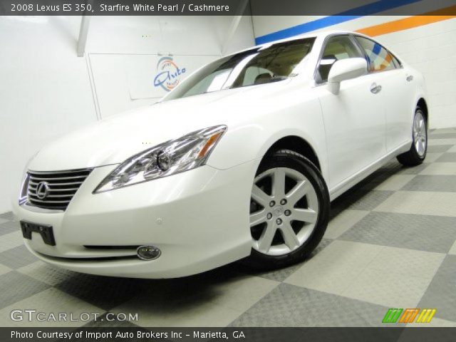 2008 Lexus ES 350 in Starfire White Pearl