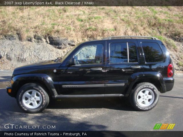 2007 Jeep Liberty Sport 4x4 in Black Clearcoat