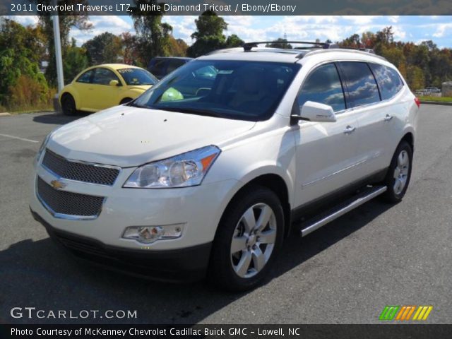 2011 Chevrolet Traverse LTZ in White Diamond Tricoat