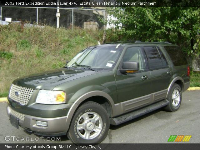 2003 Ford Expedition Eddie Bauer 4x4 in Estate Green Metallic