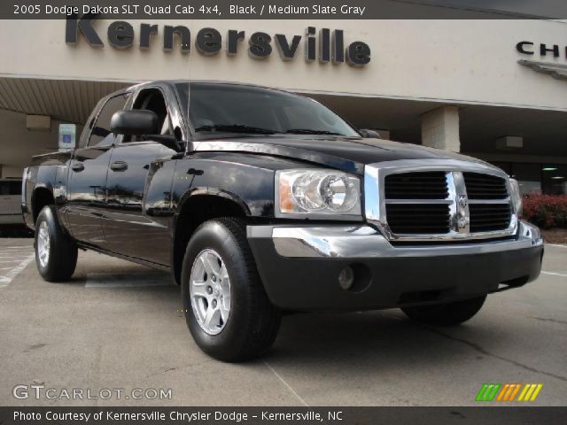 2005 Dodge Dakota SLT Quad Cab 4x4 in Black