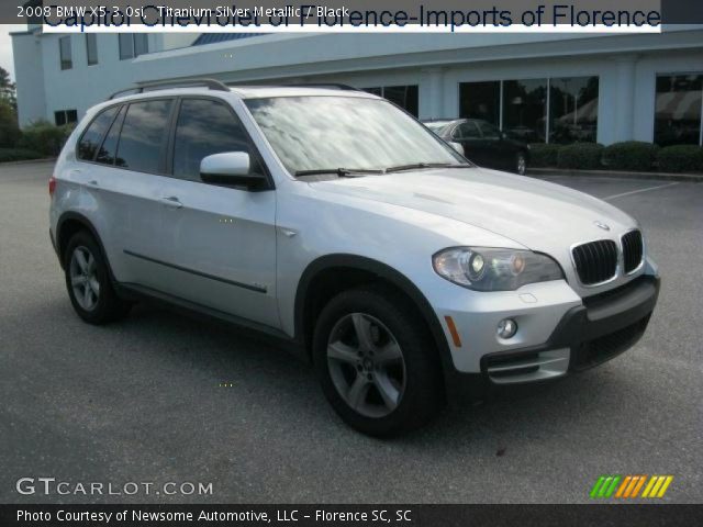 2008 BMW X5 3.0si in Titanium Silver Metallic