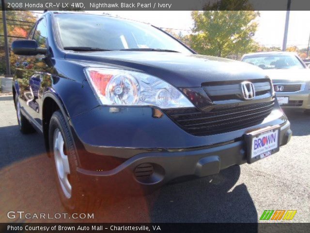 2008 Honda CR-V LX 4WD in Nighthawk Black Pearl