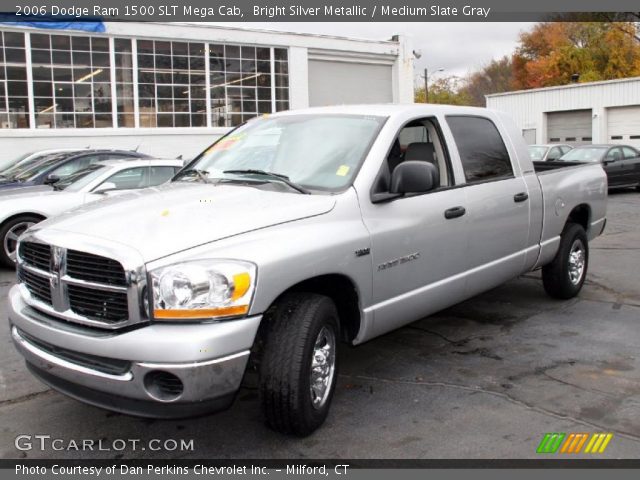 Bright Silver Metallic 2006 Dodge Ram 1500 Slt Mega Cab