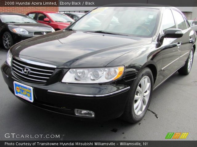 2008 Hyundai Azera Limited in Ebony Black
