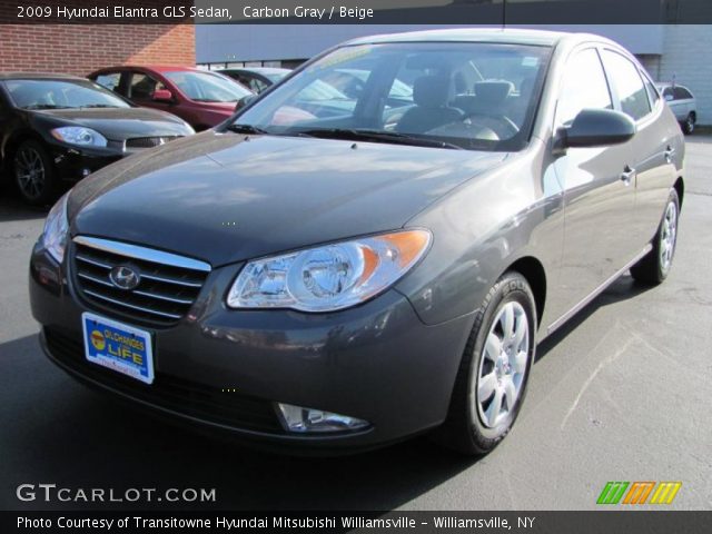 2009 Hyundai Elantra GLS Sedan in Carbon Gray
