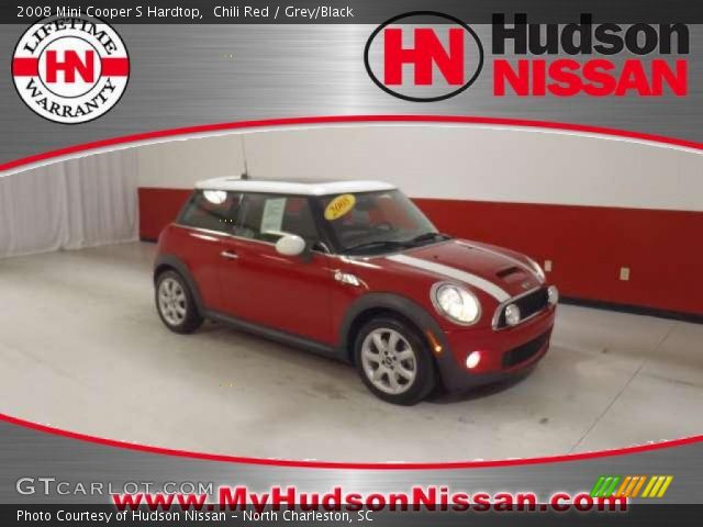 2008 Mini Cooper S Hardtop in Chili Red