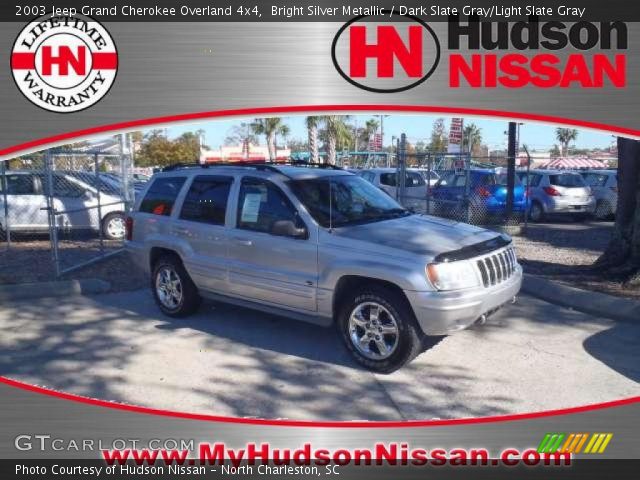 2003 Jeep Grand Cherokee Overland 4x4 in Bright Silver Metallic