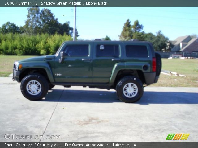 2006 Hummer H3  in Shadow Green Metallic