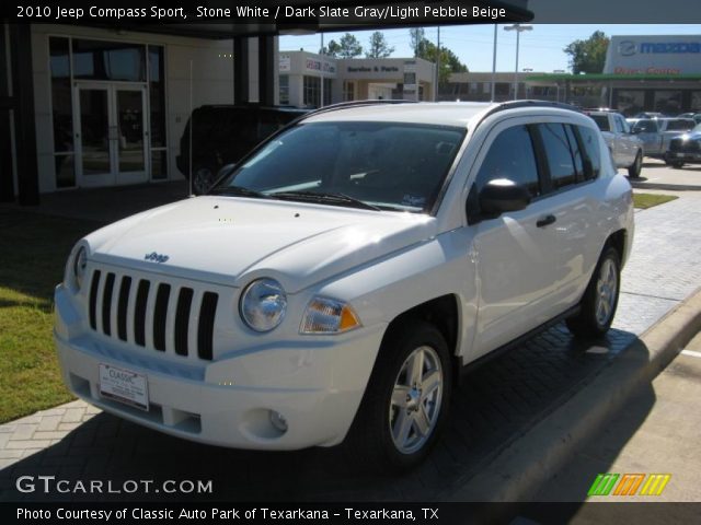 2010 Jeep Compass Sport in Stone White