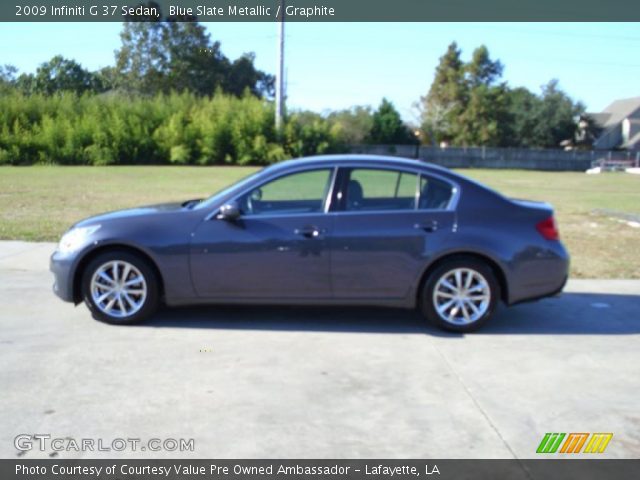 2009 Infiniti G 37 Sedan in Blue Slate Metallic