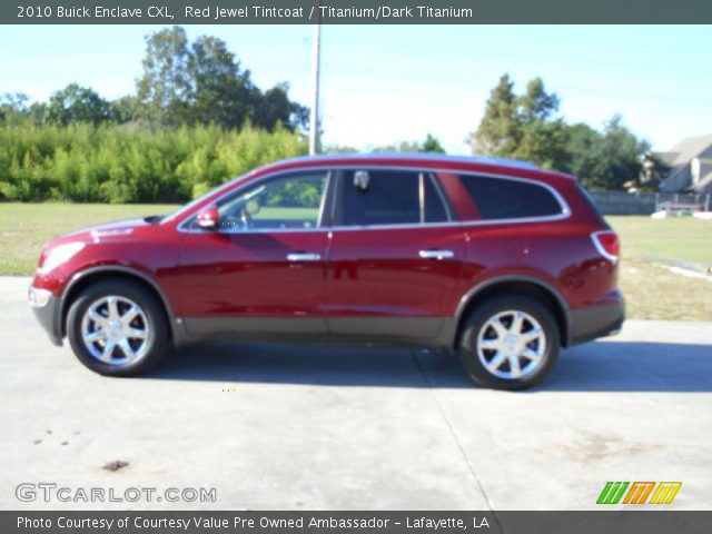 2010 Buick Enclave CXL in Red Jewel Tintcoat