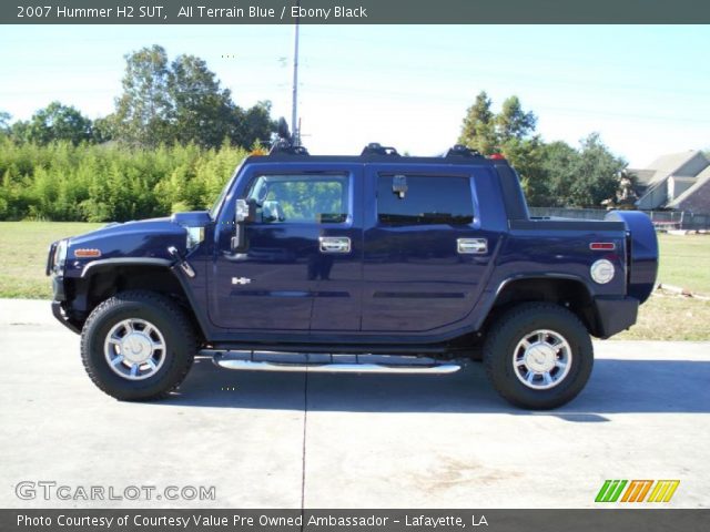 2007 Hummer H2 SUT in All Terrain Blue