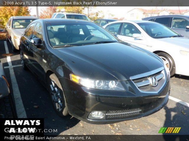 2008 Acura TL 3.5 Type-S in Nighthawk Black Pearl