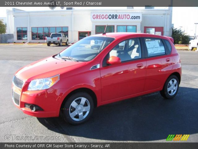 2011 Chevrolet Aveo Aveo5 LT in Sport Red