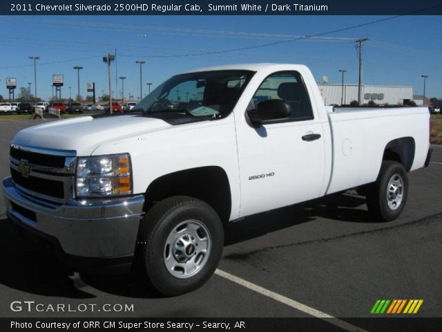 2011 Chevrolet Silverado 2500HD Regular Cab in Summit White