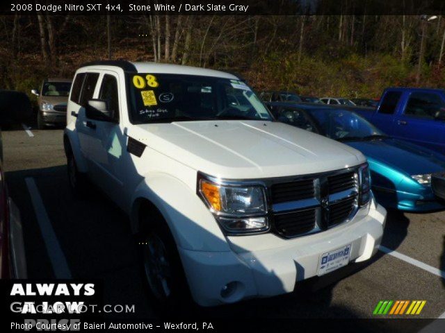 2008 Dodge Nitro SXT 4x4 in Stone White