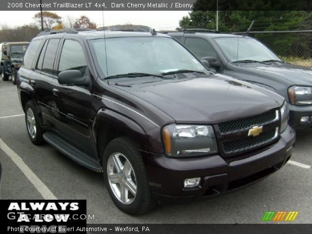 2008 Chevrolet TrailBlazer LT 4x4 in Dark Cherry Metallic