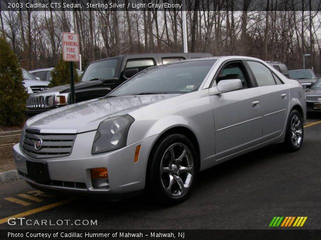 2003 Cadillac CTS Sedan in Sterling Silver