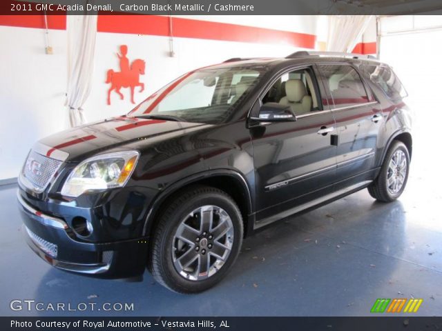 2011 GMC Acadia Denali in Carbon Black Metallic